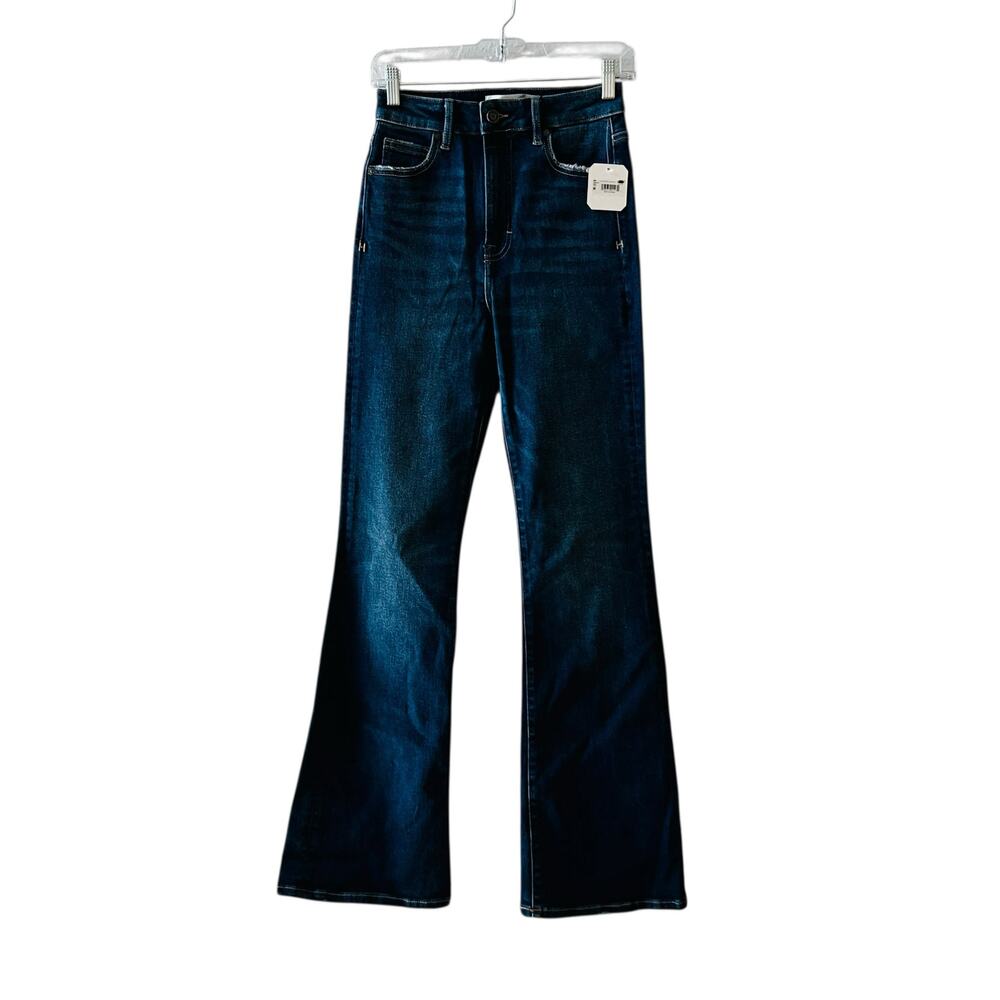 Altar’d State High Rise Boot Cut Jeans Size 25 NWT Blue - Picture 2 of 9